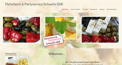 Desktop Screenshot of fleischerei-schwella.de